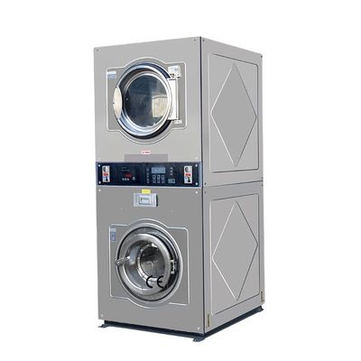 ποιότητας  Double Commercial Washing Machines And Industrial Coin Washing And Drying Machine Dryers 910*1000*2000mm εργοστάσιο